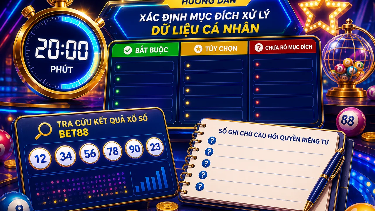 Checklist 20 phút trước khi bắt đầu: tạo tài khoản bet88 cần kiểm tra thông tin cá nhân nào trước?